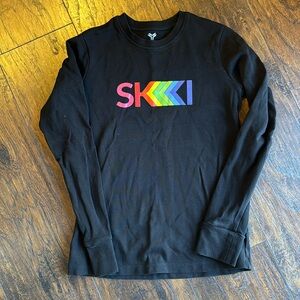 Rainbow Ski Long Sleeve Shirt